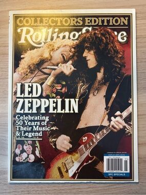 Rolling Stone Magazine Led Zeppelin Special Edition Magazine